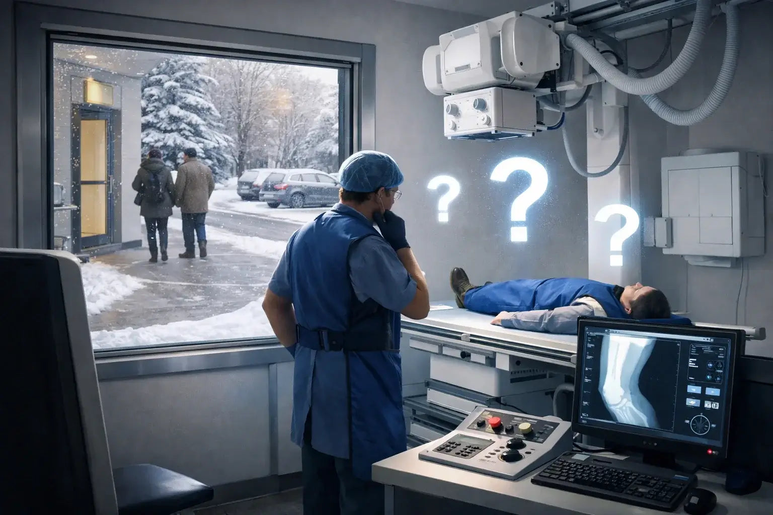 Zima w pracowni RTG – jak przygotować się na wzrost liczby pacjentów?