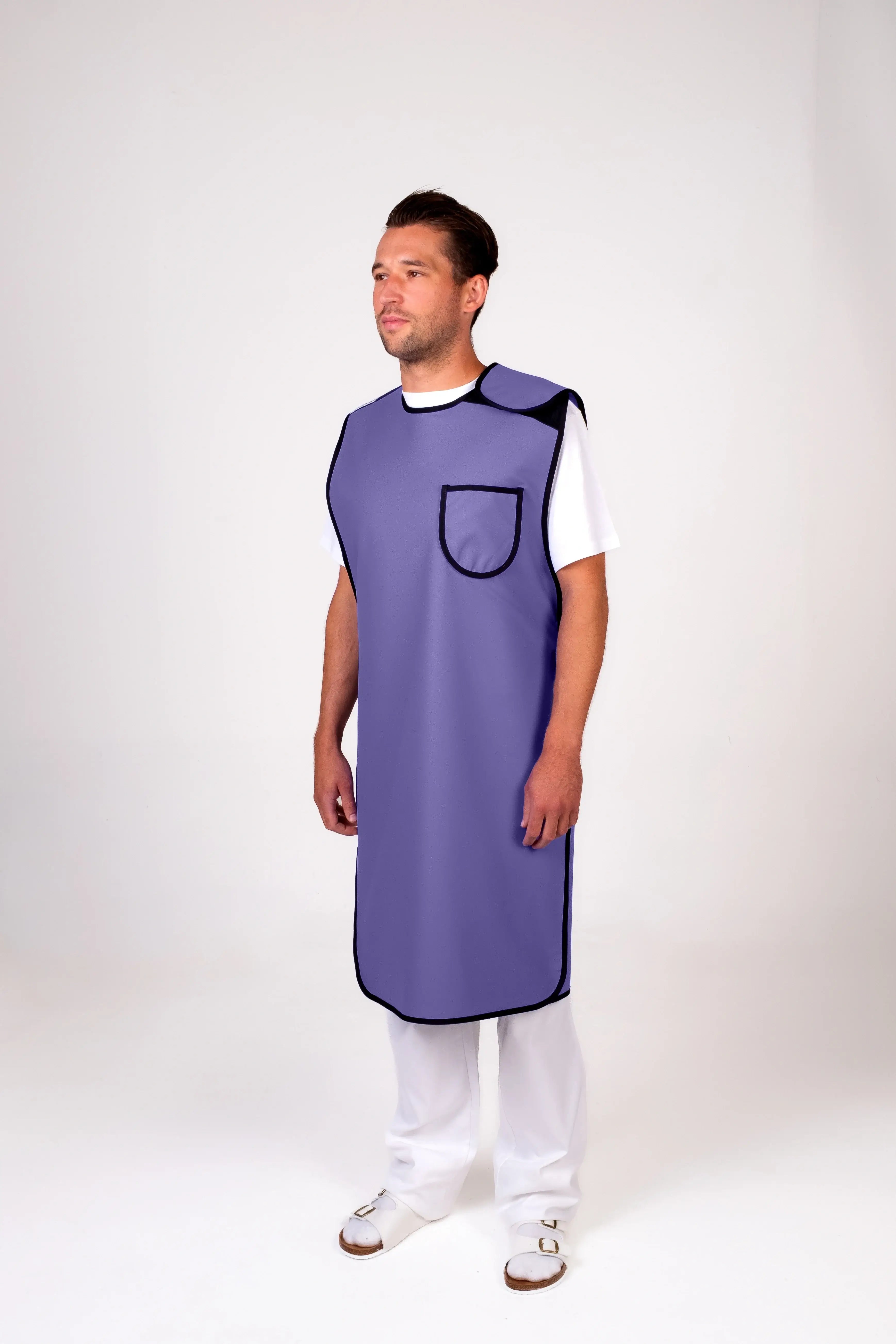 Double-sided X-ray protective apron