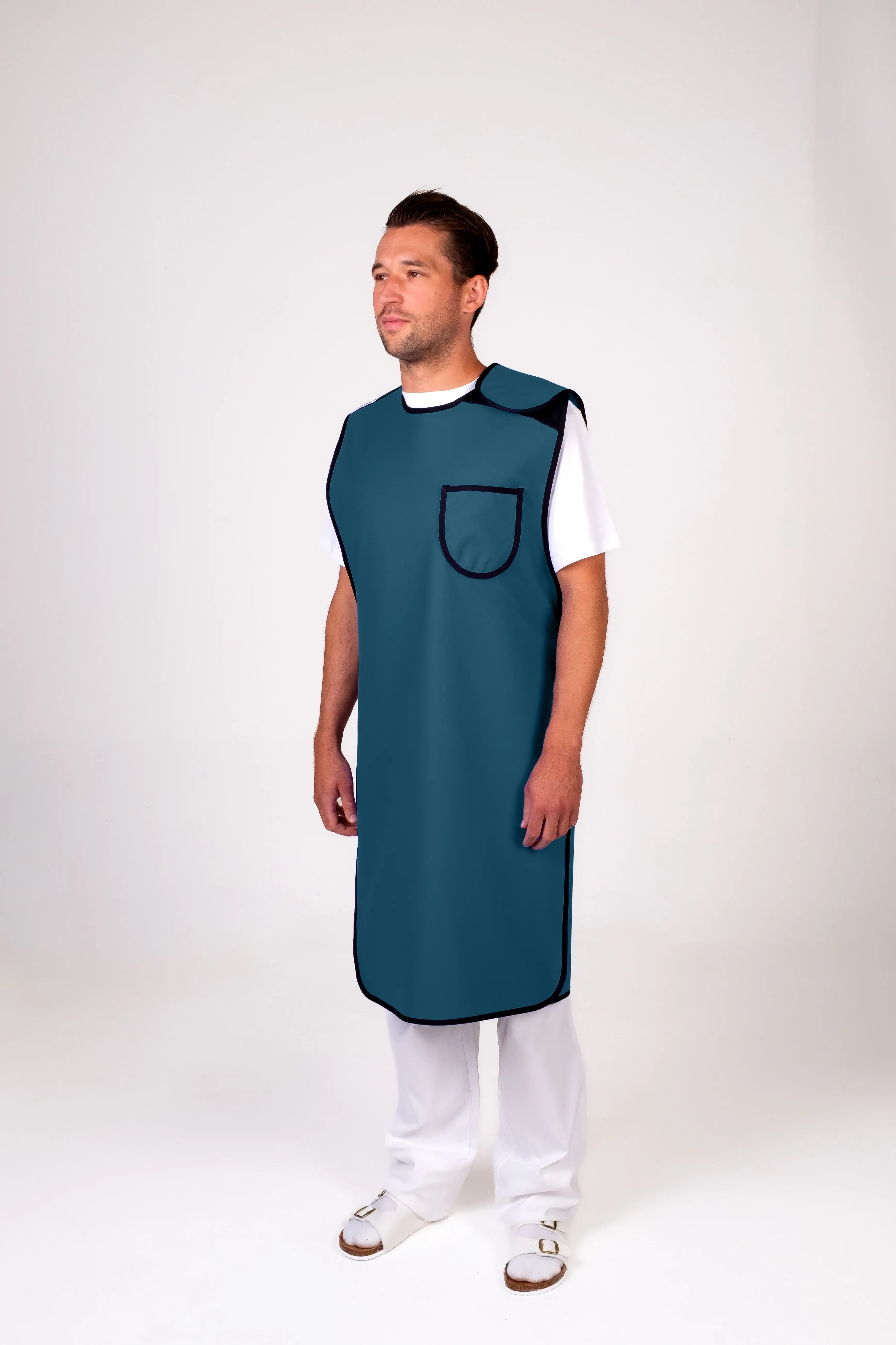 Double-sided X-ray protective apron