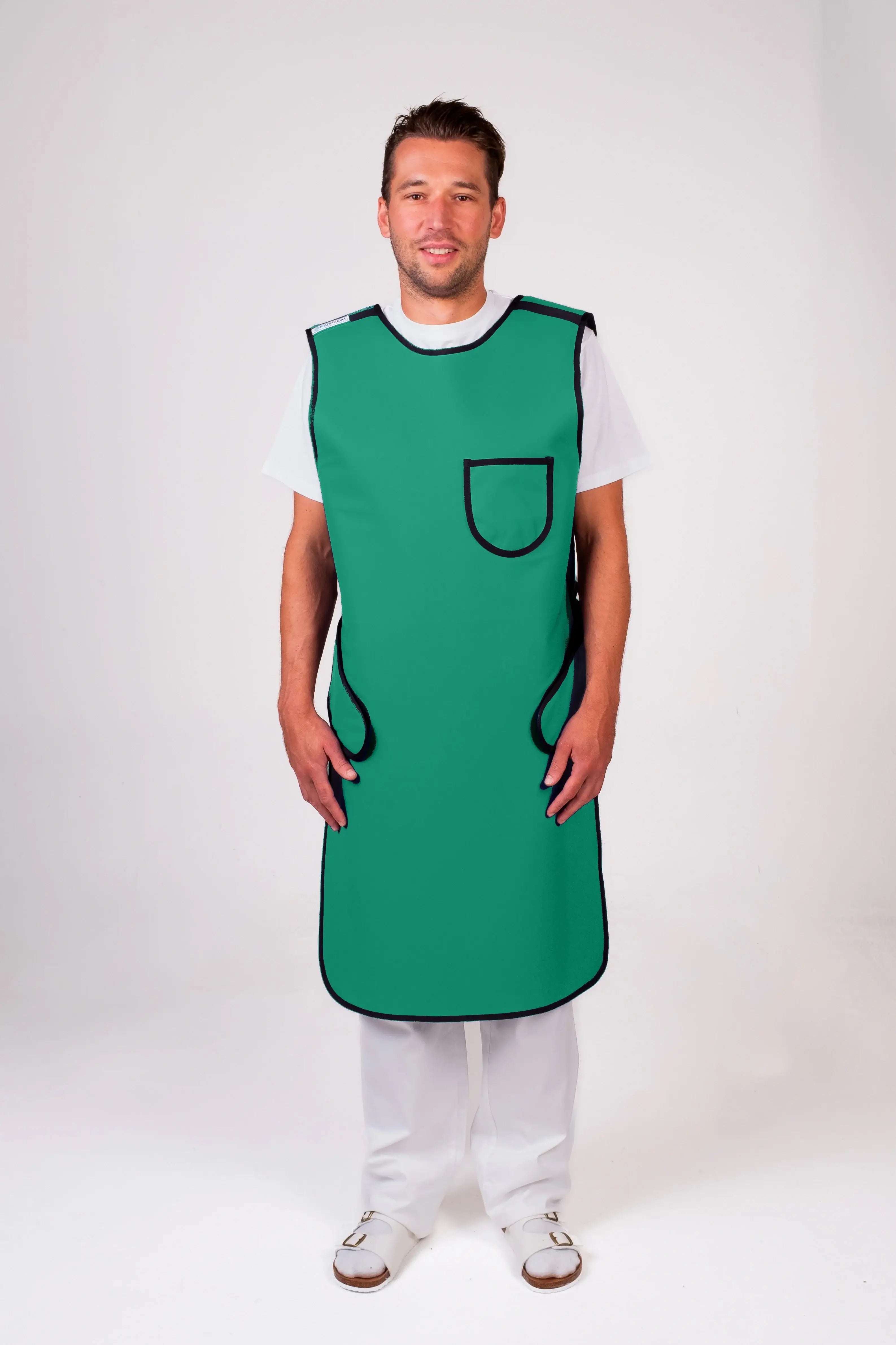 Fartuch ochronny RTG zielony