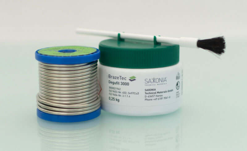 Copper pipe soldering kit
