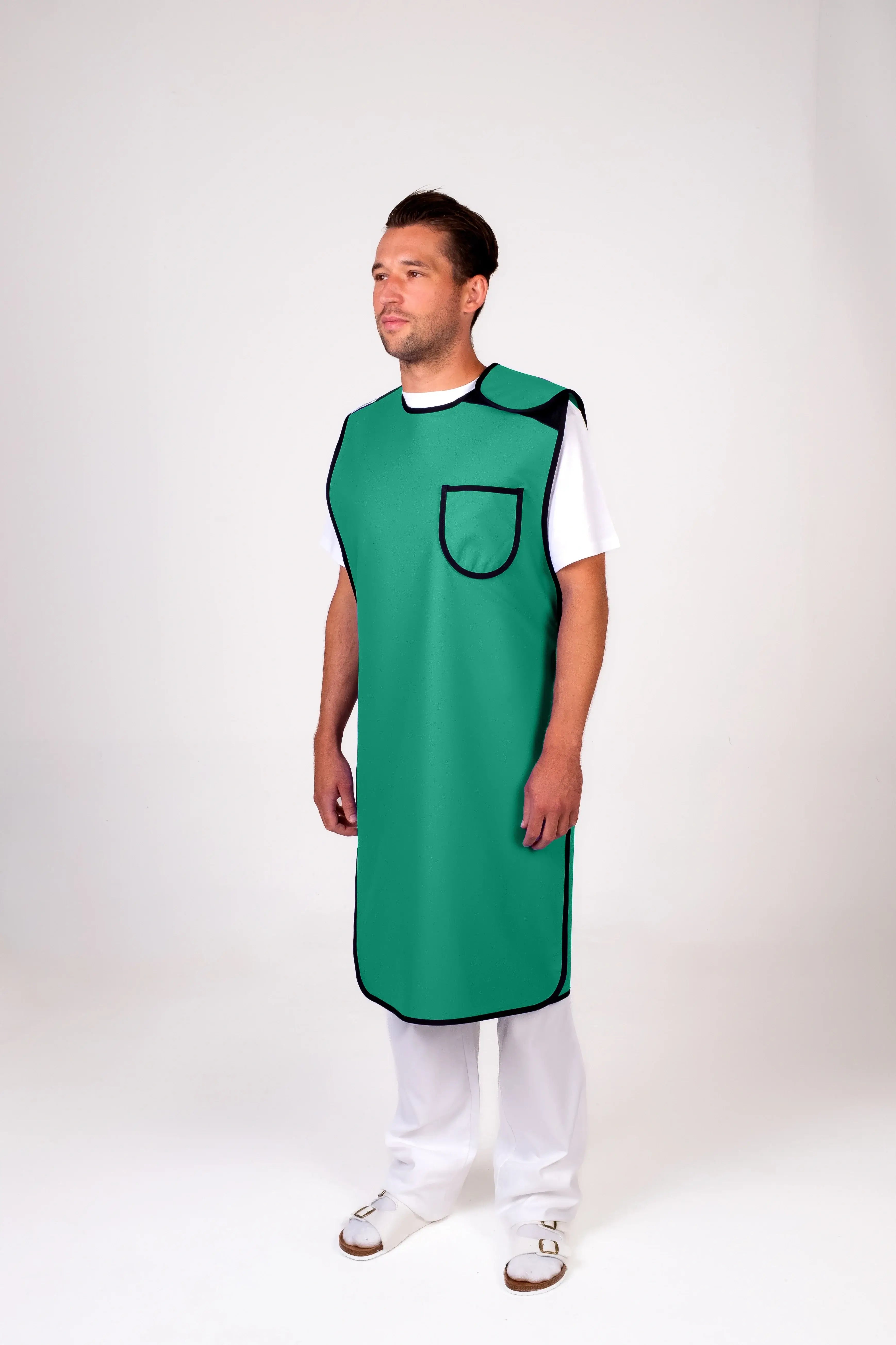 Double-sided X-ray protective apron