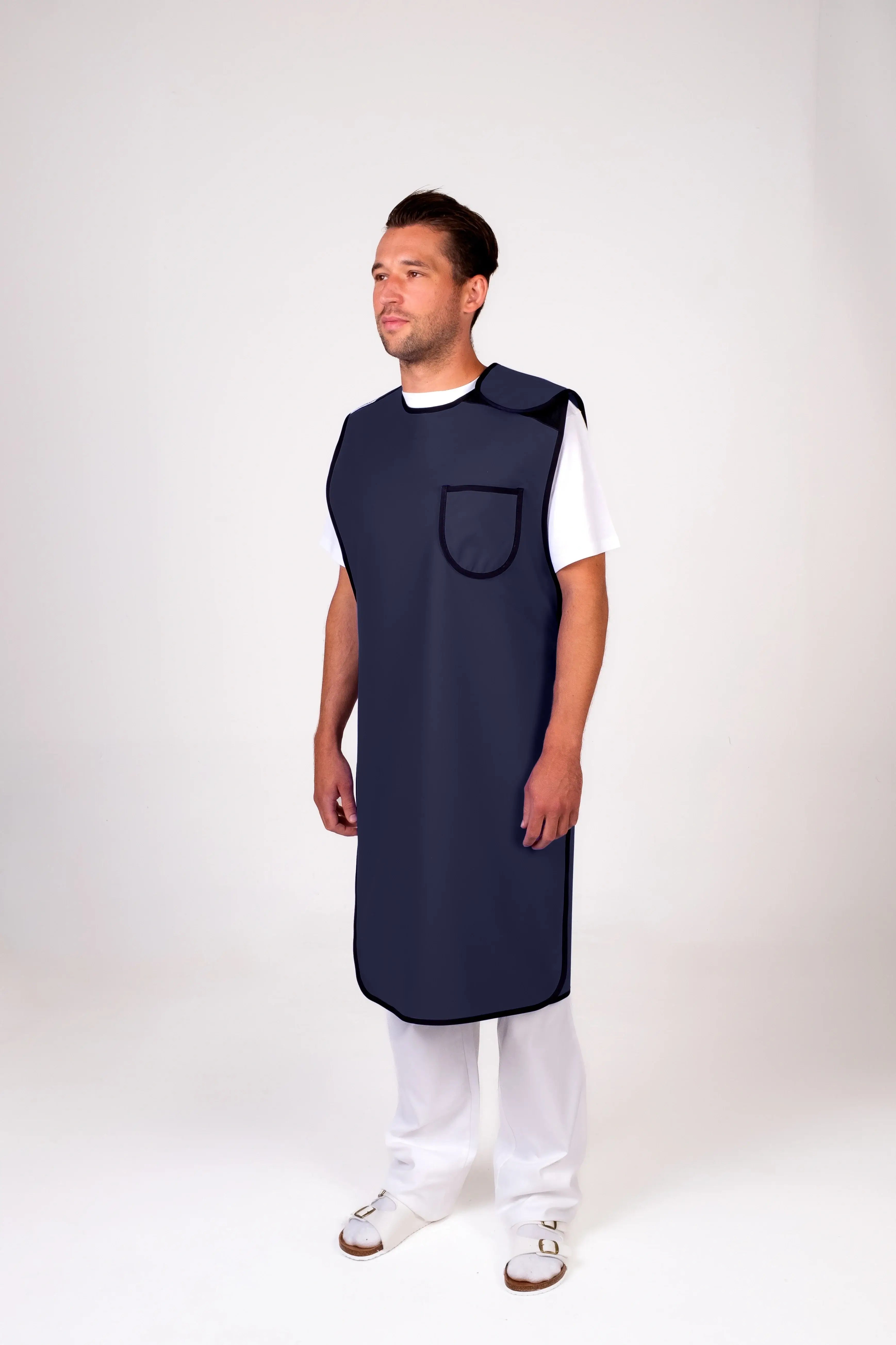 Double-sided X-ray protective apron