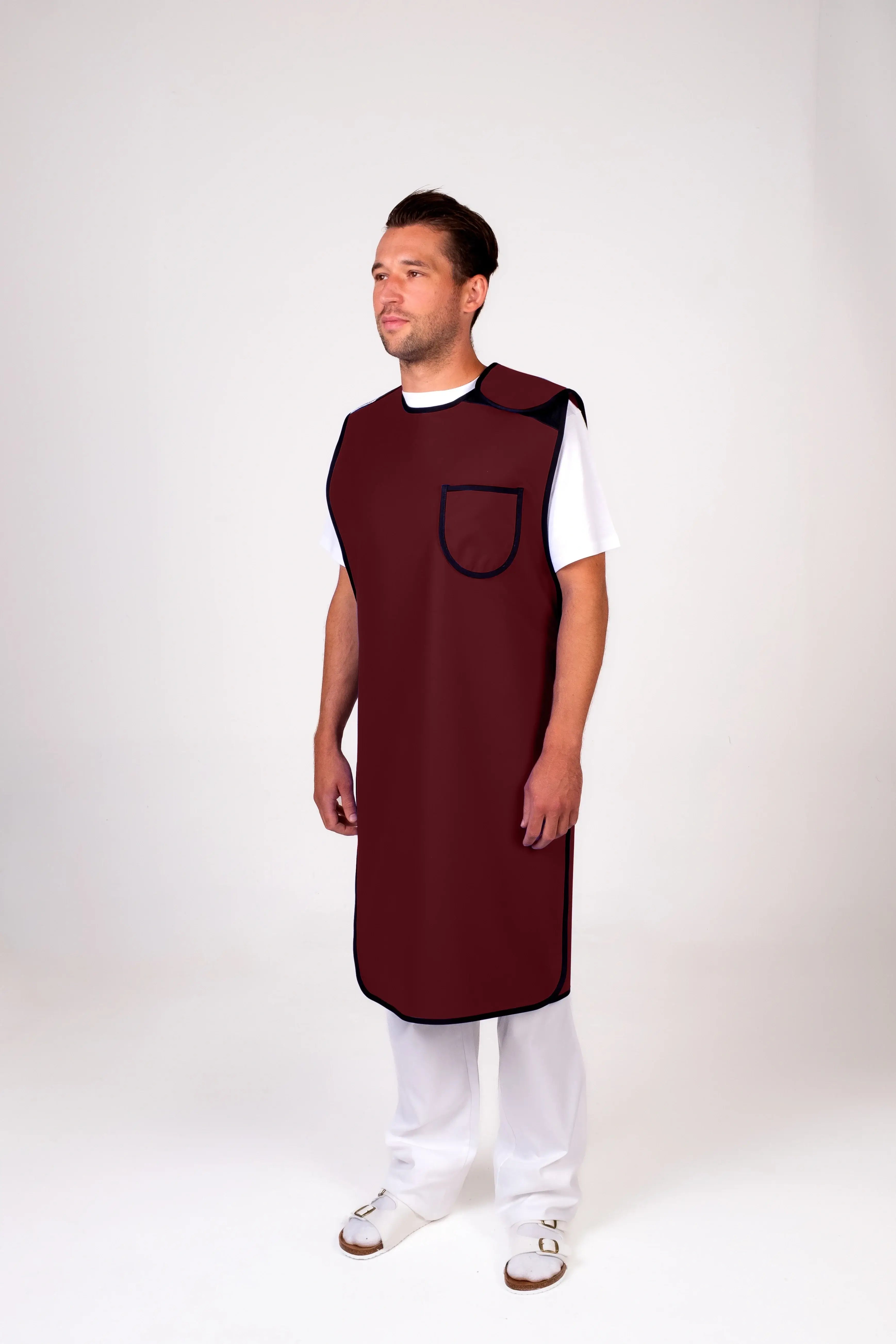 Double-sided X-ray protective apron