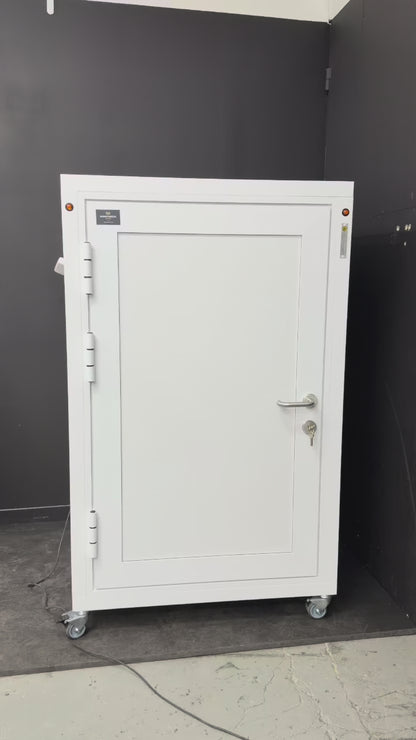 Anti-radiation box (spectroscopy station)