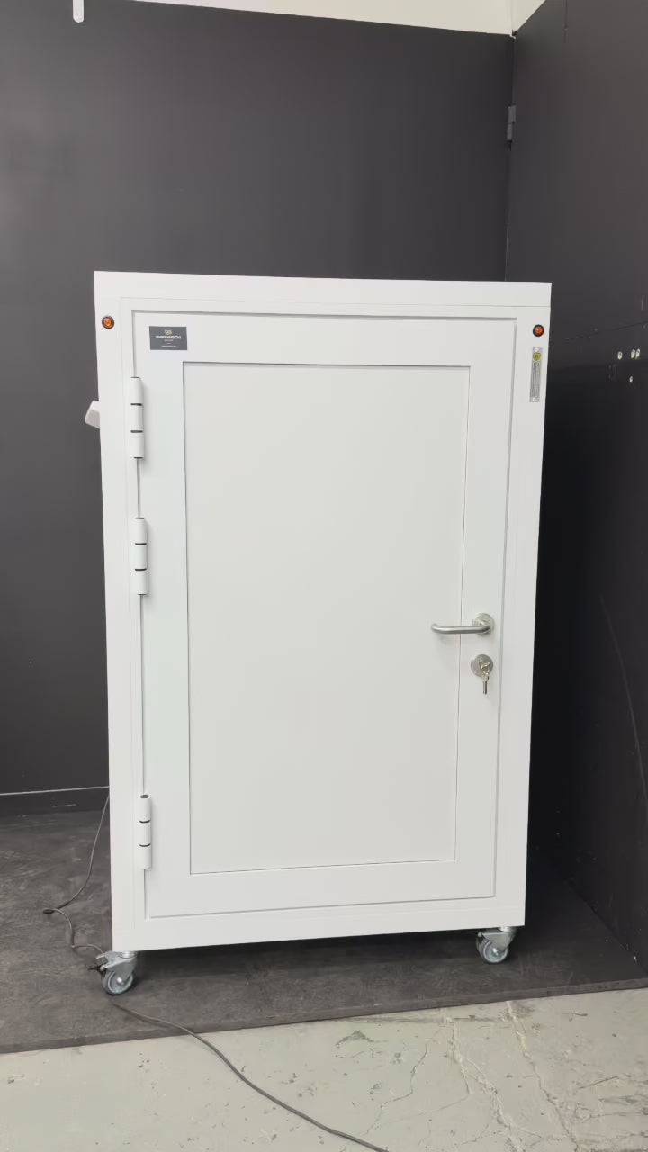 Anti-radiation box (spectroscopy station)